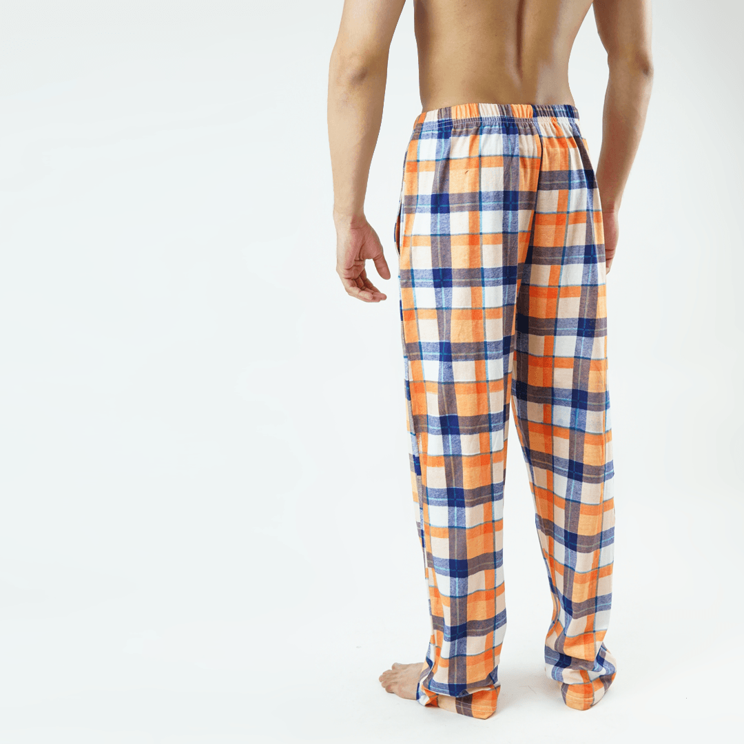 Jersey Pajama Pants - Check - MENDEEZ (4476239937645)