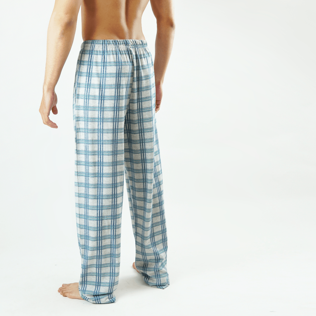 Jersey Pajama Pants - Check - MENDEEZ (4476236038253)