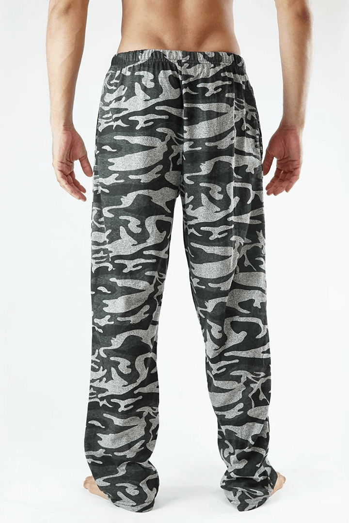 Jersey Pajama Pants - Military Style Camo Print - MENDEEZ (4733268787309)