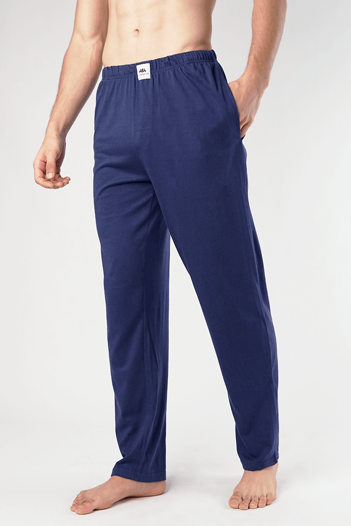 Jersey Pajama Pants - Navy Blue-MENDEEZ-Pajama