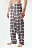 Jersey Pajama Pants - Red Check - MENDEEZ (4733274357869)