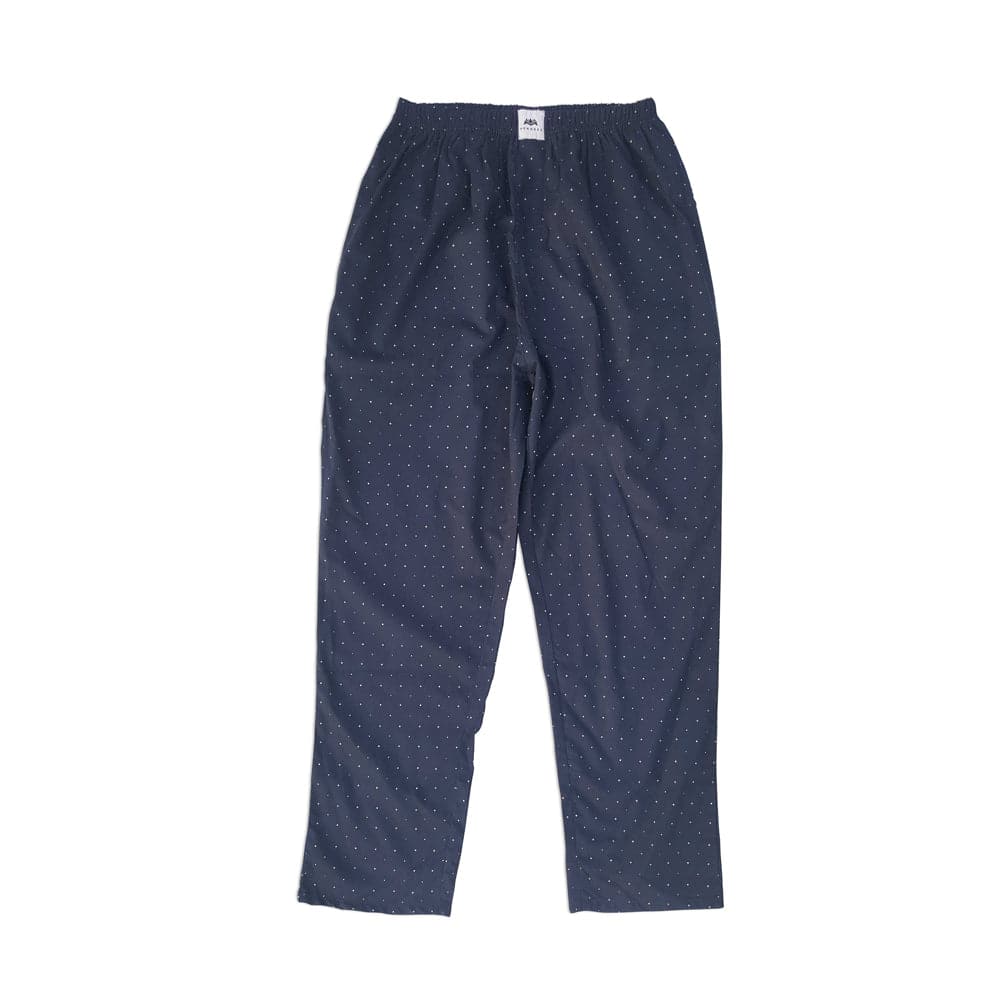 Cotton Pajama Pants - Dark Blue (1631849906285)