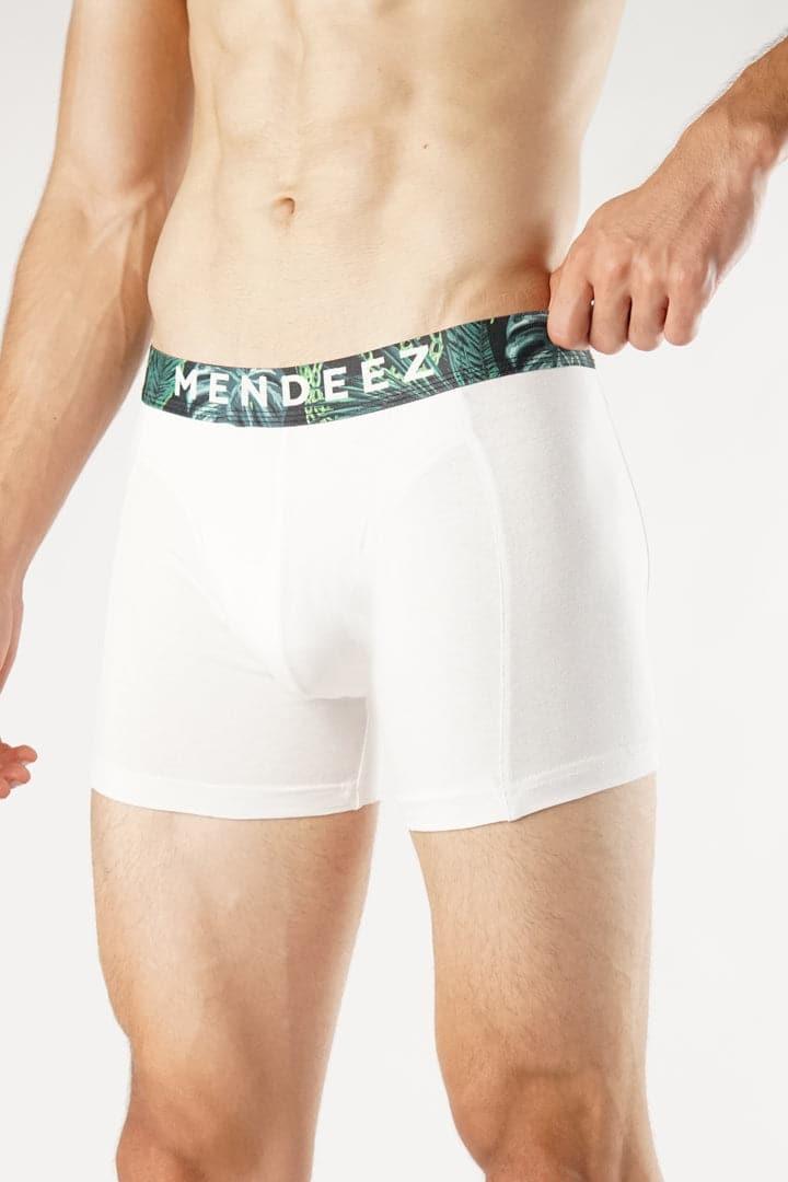 Lush White Boxer Brief-MENDEEZ-Brief