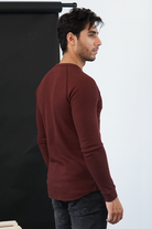 Red Wine Thermal Sweatshirt - Mendeez PK 