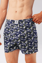 Militia Camo Woven Boxer Shorts-MENDEEZ-Boxers
