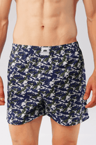 Militia Camo Woven Boxer Shorts-MENDEEZ-Boxers