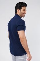 Navy Blue Polo T-Shirt - Mendeez PK 