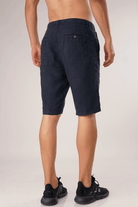 Navy Blue Casual Shorts-MENDEEZ-Shorts