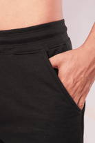 Obsidian Pique Terry Jogger Pants-MENDEEZ-Jogger Pants