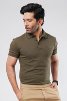 Olive Polo T-shirt - Mendeez PK 