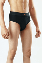 Pack of 3 Briefs - Black/White/Grey - MENDEEZ (4524035407981)