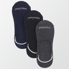 Pack of 3 - No Show Socks - 3 Colors - MENDEEZ (1613371244653)