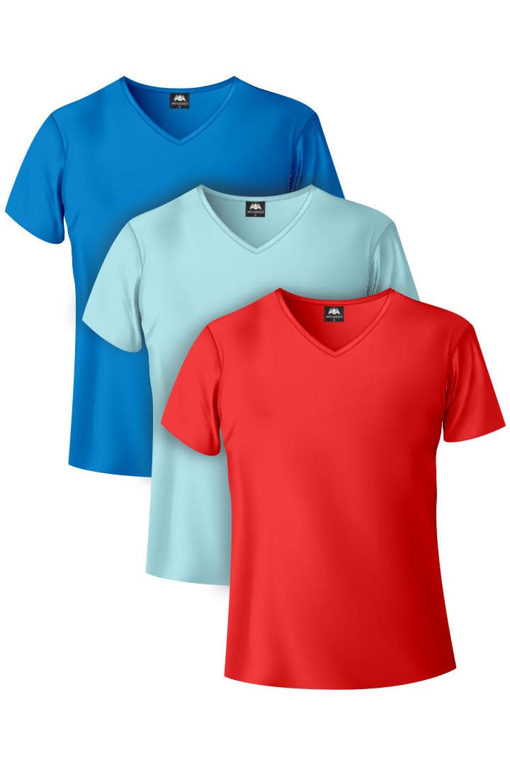 Pack of 3 - V-Neck Tshirt - Mendeez PK 