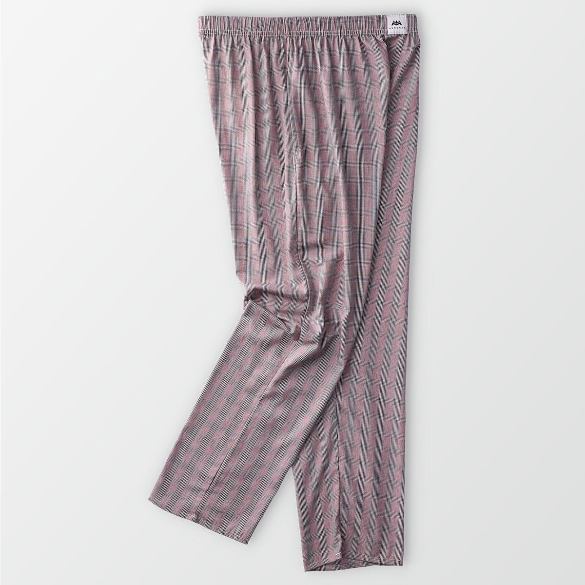 Woven Pajama Pants - Purple Check (3961186746477)