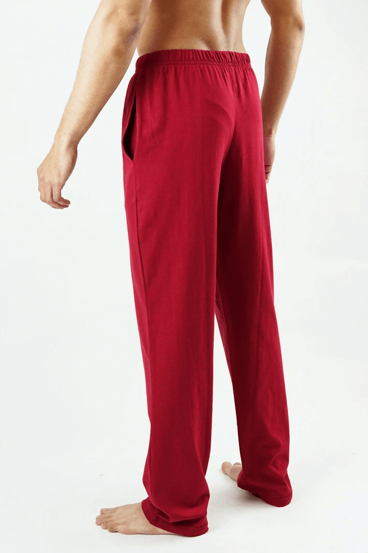 Pajama Pants - Maroon - MENDEEZ (4472718327917)