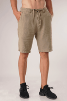 Parchment Casual Shorts-MENDEEZ-Shorts