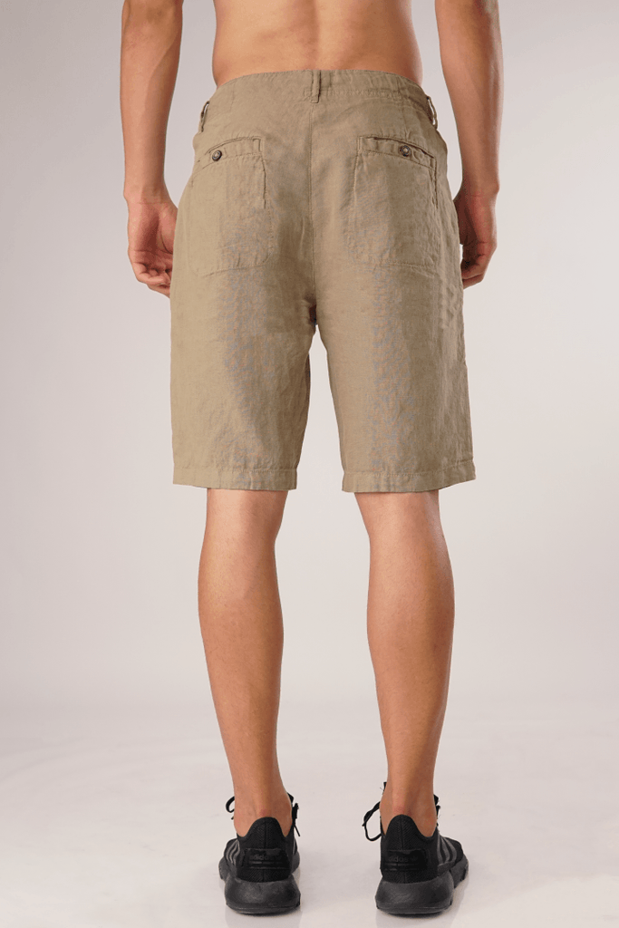 Parchment Casual Shorts-MENDEEZ-Shorts