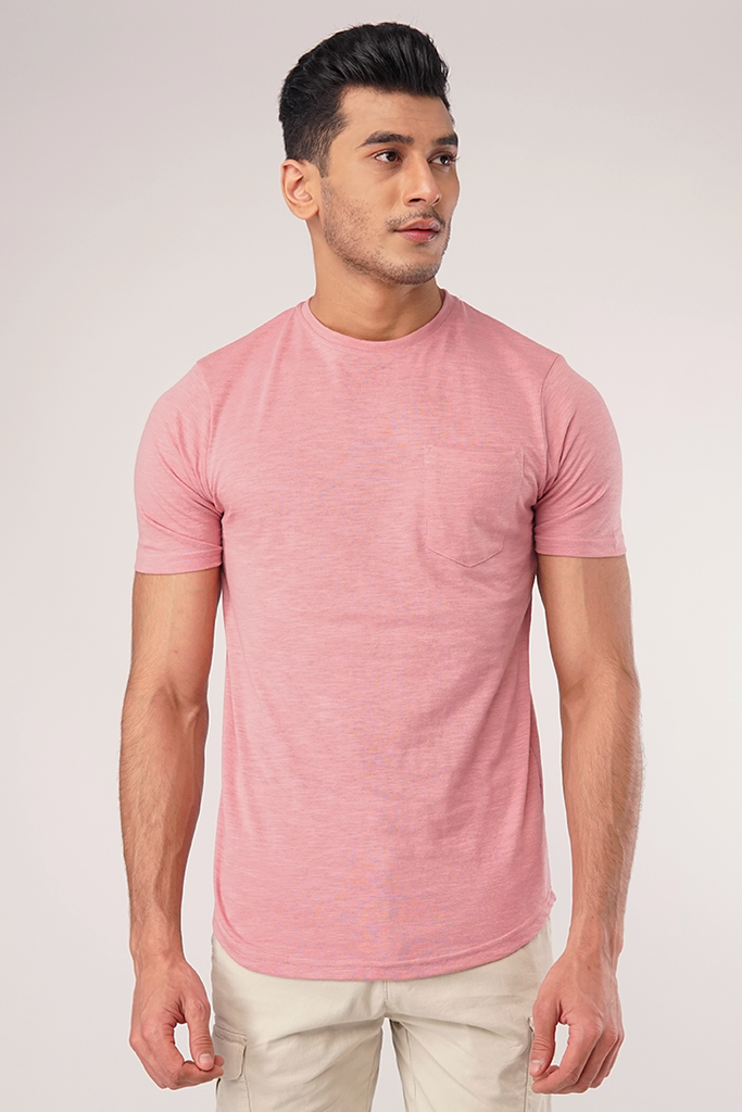 Rouge Half Sleeve Pocket T-Shirt - Mendeez PK 