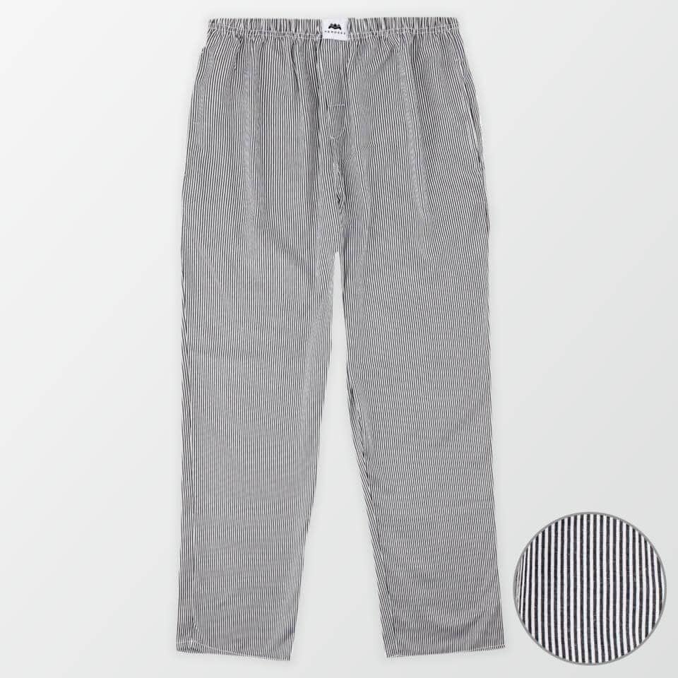 Woven Pajama Pants – Black and White (4180529610861)