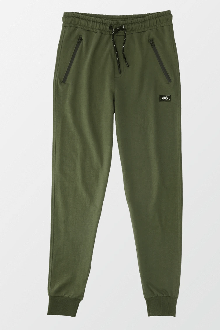 Premium Olive Green Jogger Pants - MENDEEZ (4273922703469)