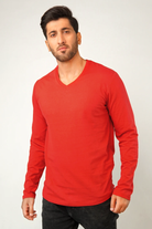 Pack of 3 - Full Sleeve V Neck T-Shirt - Mendeez PK 