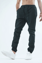 Rowdy Jogger Pant - Black - MENDEEZ (4757399863405)