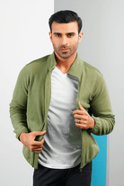 Sage Green Polar Jacket-MENDEEZ-Jackets