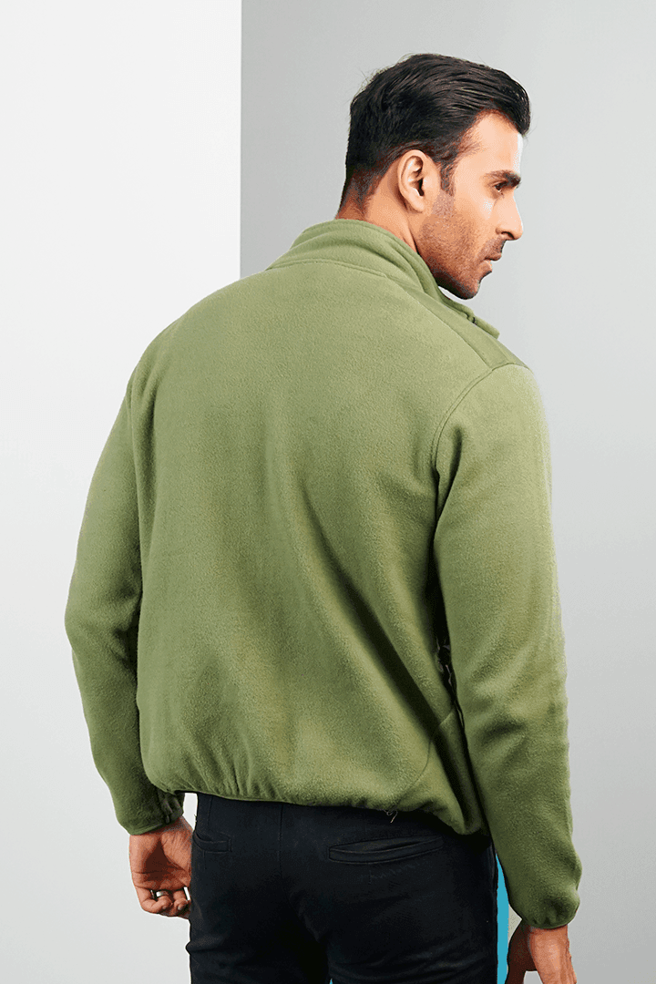 Sage Green Polar Jacket-MENDEEZ-Jackets