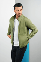 Sage Green Polar Jacket-MENDEEZ-Jackets