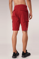 Scarlet Cargo Shorts-MENDEEZ-Shorts