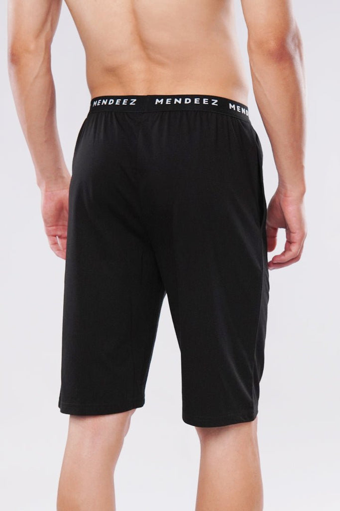 Snugger Shorts - Black-MENDEEZ-Shorts