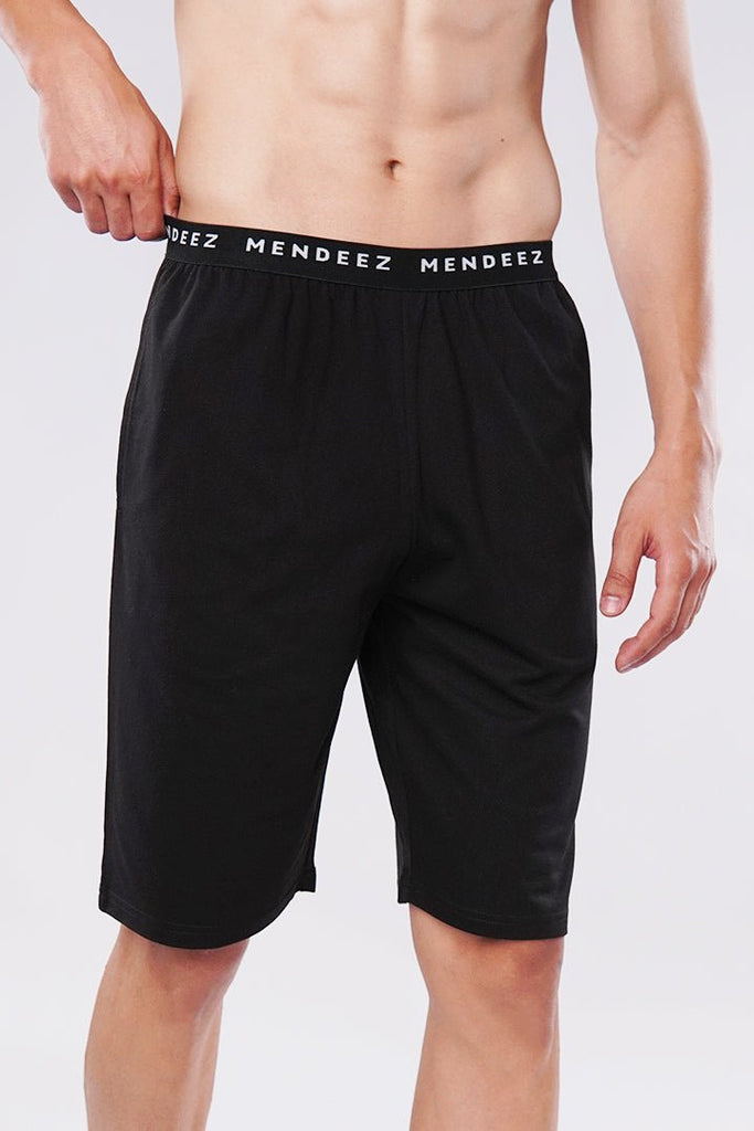 Snugger Shorts - Black-MENDEEZ-Shorts