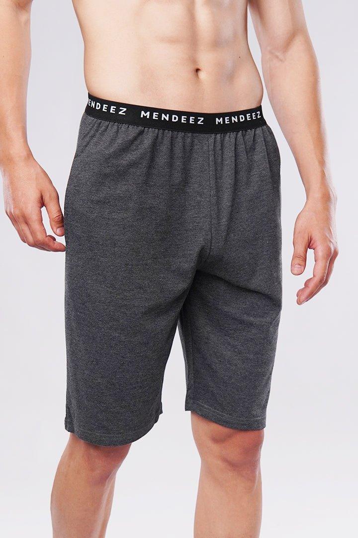 Snugger Shorts - Charcoal-MENDEEZ-Shorts