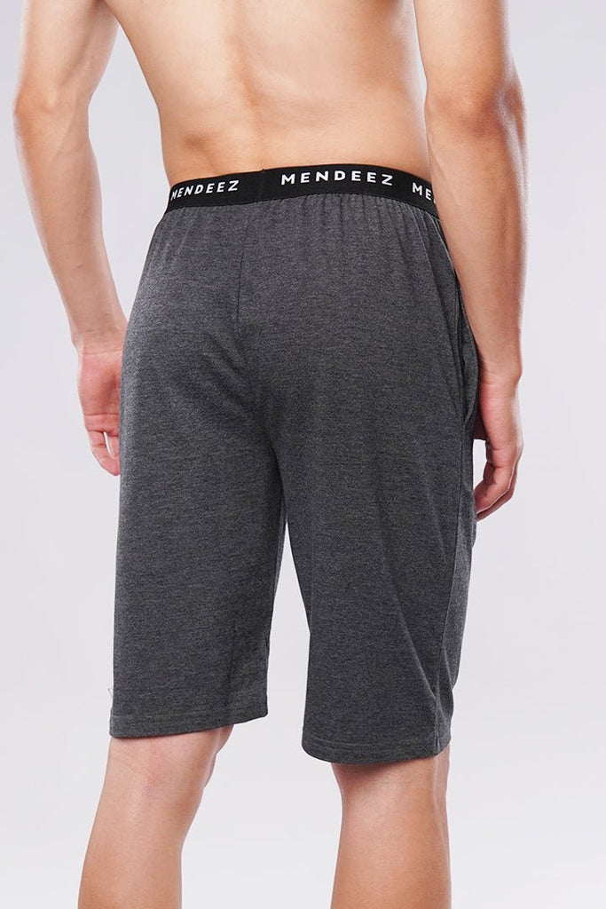 Snugger Shorts - Charcoal-MENDEEZ-Shorts