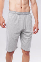 Snugger Shorts - Heather Grey-MENDEEZ-Shorts