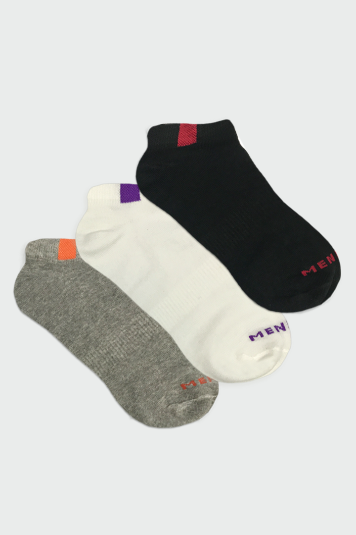 Basic Ankle Socks - Pack of 3 - Mendeez PK 