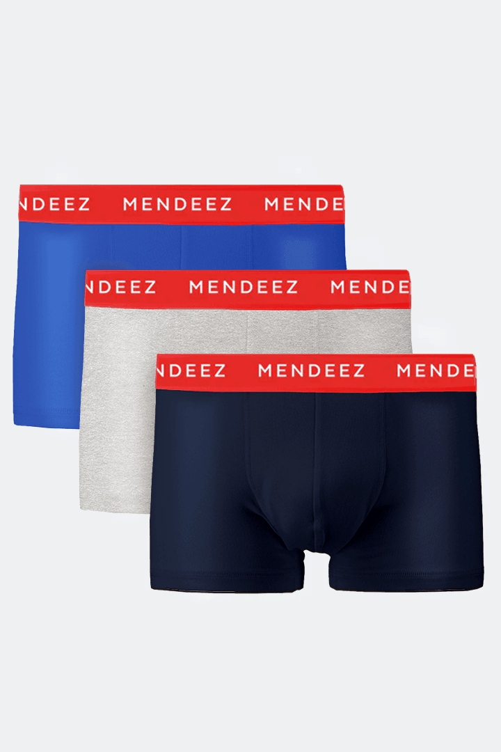 Solidify Boxer Trunks - Pack of 3-MENDEEZ-Trunks