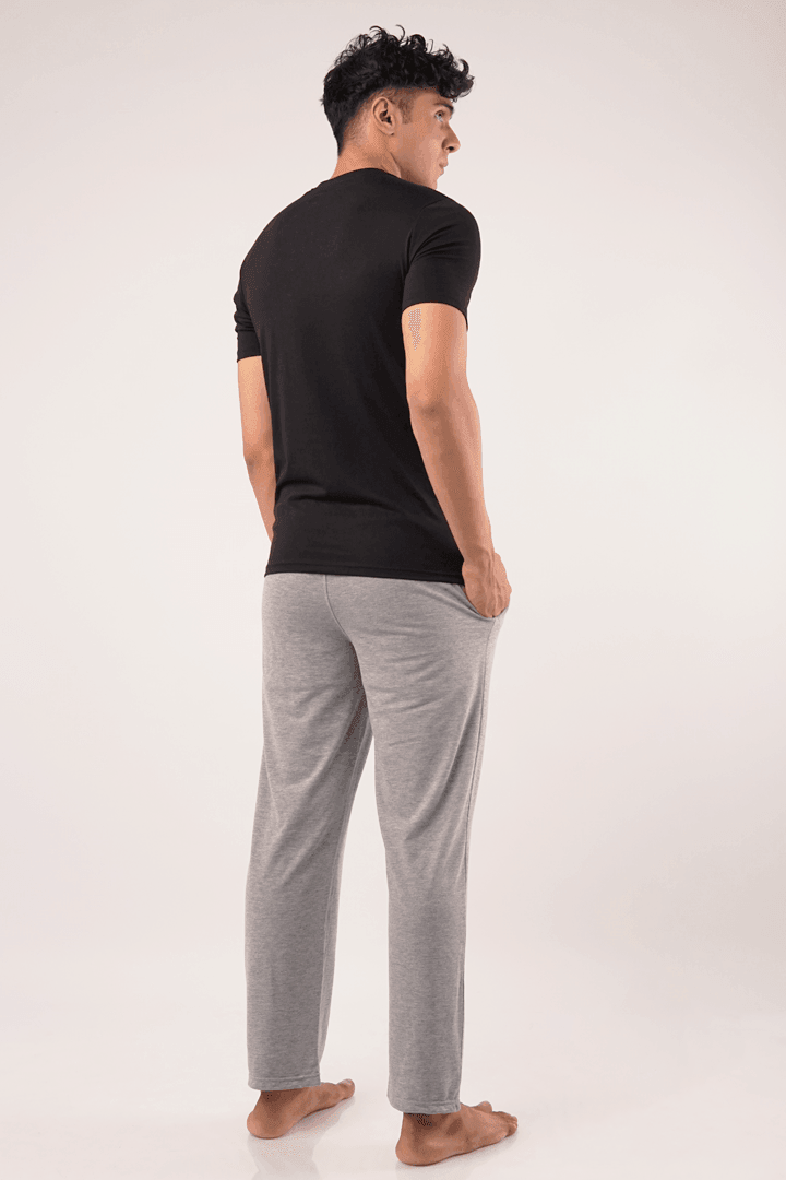 Soot Black Night Set-MENDEEZ-Pajama Sets