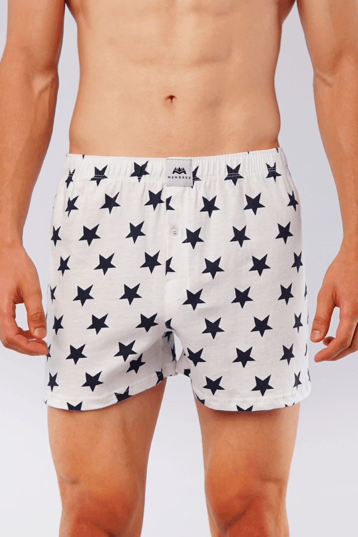 Starry Boxer Shorts-MENDEEZ-Boxers
