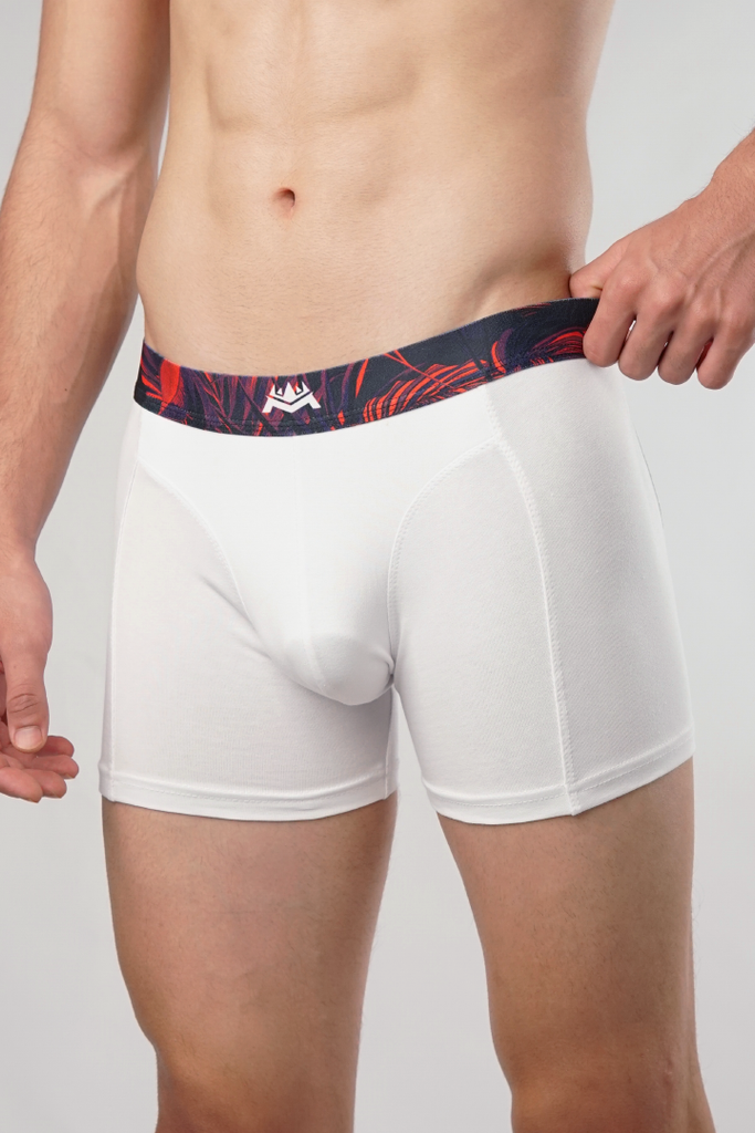 JERSEY BOXER 1 PACK WHITE- Adam Men's Undergarments - Mobicity®