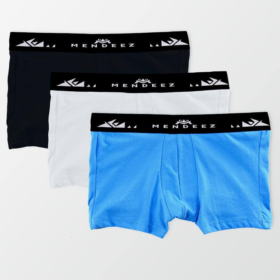 Pack of 3 Boxers Trunks - 3 Colours (1368136810605)
