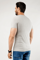 Undershirt Cotton Lycra -(Heather Grey)-MENDEEZ-Undershirt