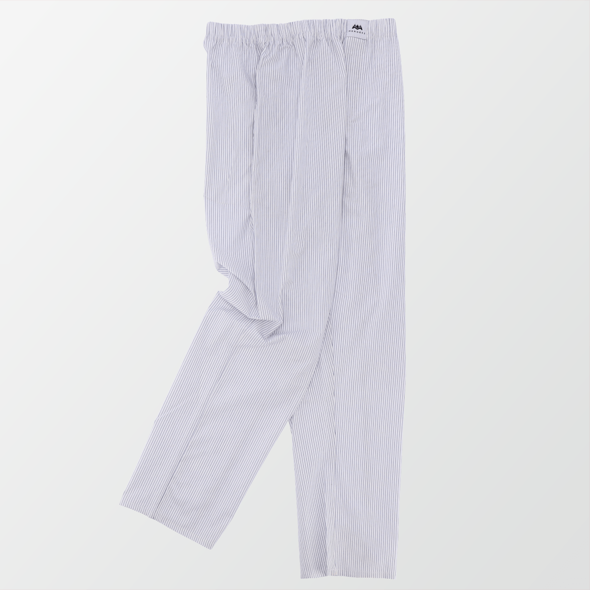 Woven Pajama Pants – Grey and White - MENDEEZ (4180541800557)