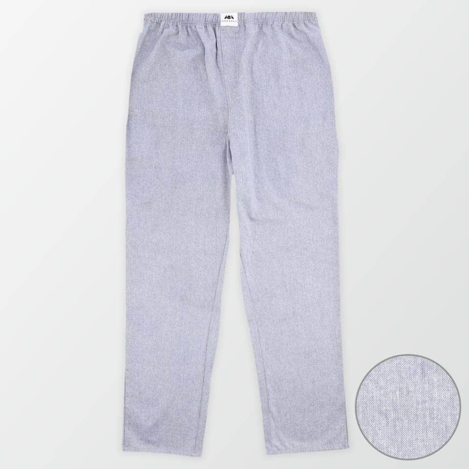 Woven Pajama Pants – Light Blue - MENDEEZ (4180545273965)