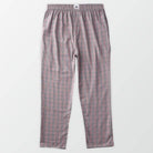 Woven Pajama Pants - Purple Check - MENDEEZ (3961186746477)