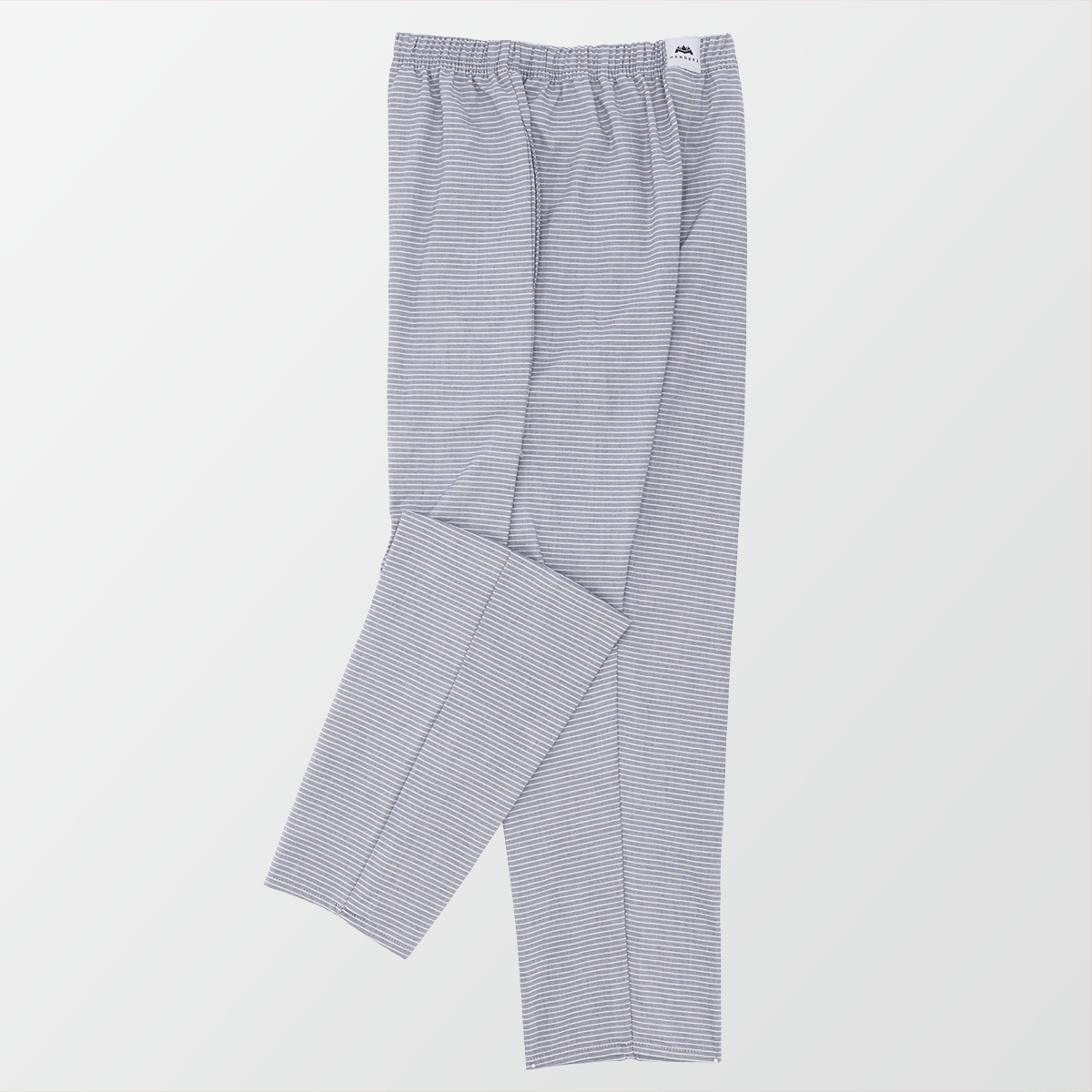 Woven Pajama Pants – White Horizontal Stripe - MENDEEZ (4180547108973)