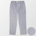 Woven Pajama Pants – White Horizontal Stripe - MENDEEZ (4180547108973)